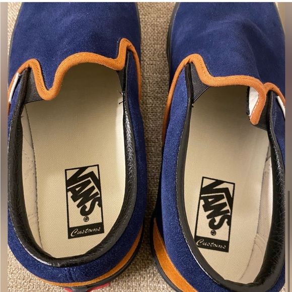 RARE Vans in Blue Suede - Picture 8 of 11